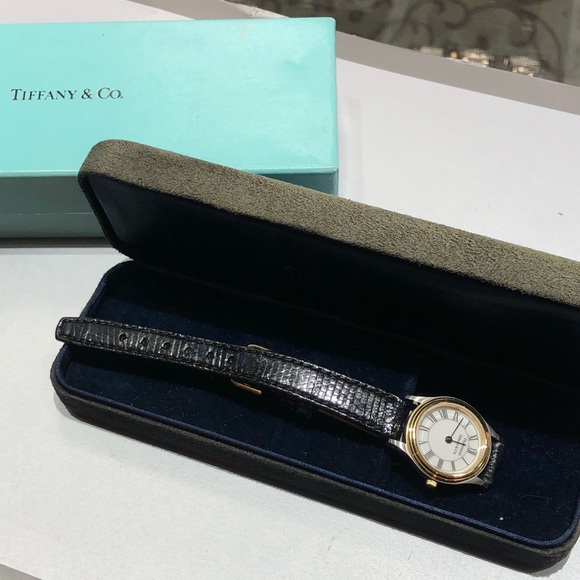 🛑SOLD🛑 Tiffany & Co.Two Tone Portfolio Watch - Picture 4 of 6